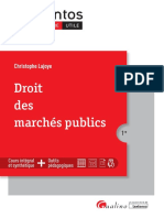 Mémentos: Droit Des Marchés Publics