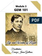 Rizal Module 3 and 4 PDF