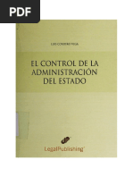 Luis Cordero Vega - El Control de La Administración Del Estado