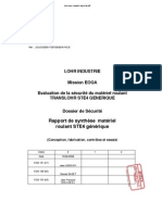 Tramway: Rapport Securite Complet