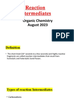 Reaction Intermediates