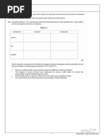 IGCSE Biology Past Year Questions - Enzymes