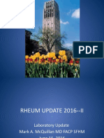 Rheumatology Lab Testing and Interpretation