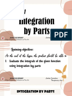 Lesson 3.1 - Integration by Parts