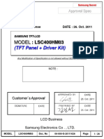 LSC400HM03 Samsung