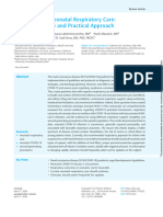 Ajp - Cuidado Respiratorio Neonatal y COVID-19