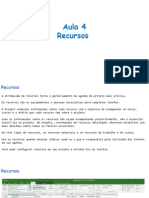 Recursos MS Project