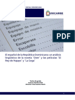 Un Análisis Lingüístico de La Novela "Over" y Las Películas "El Rey de Najayo" y "La Soga"02