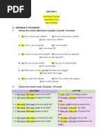 Final Version Quiz Unit 4