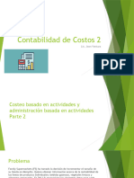 Contabilidad Costos 2 Semana 9 - Ejemplo