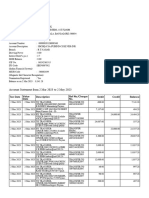 Sbi Statement 2 March 27 March