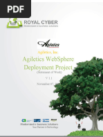 Agiletics WebSphere Deployment Project SOW v1.1