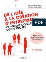 De L - Idée À La Création D - Entreprise