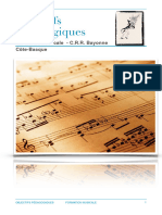 Formation Musicale Objectifs