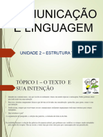 Comunicação e Linguagem