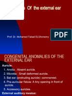 Diseases of External Ear