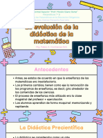 B1 ACTIVIDAD 1 La Evolución de La Didáctica de La Matemática