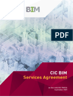 CIC BIM Services Agreements (September 2021)