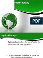 Hydrotherapy