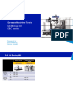 Doosan Machine Tools NC Boring Mill DBC Series