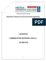 19EC412 Networks Manual