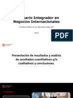 Presentación de Resultados y Análisis de Resultados Cuantitativos y Cualitativos y Conclusiones 2023