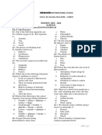 Life Process MCQ 23-24