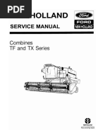 New Holland TF TX Combine Service Manual