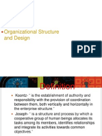 Organizational Structure and Design