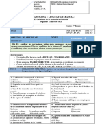 Prueba El Caballero de La Armadura 7º