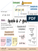 MAPA MENTAL - Equação Do 2º Grau