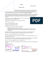 A Energetics Notes Chem Unit 1 - (New)