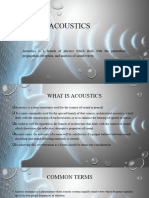 Acoustics Revision