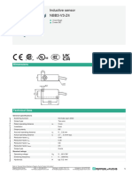 Inductive Sensor NBB3-V3-Z4: Dimensions