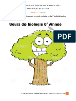 Cours de Biologie 8e Annee