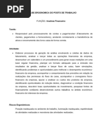 Analise Ergonomica Do Posto de Trabalho