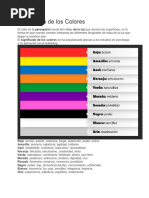 Significado de Los Colores