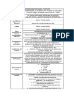 Acta de Constitucion Del Proyecto - Alicorp