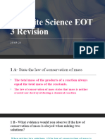 G 8 Elite Science EOT 3 Revision