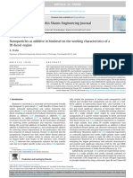 Nanoparticles As Additive in Biodiesel On The Work