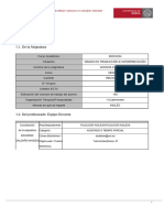 Identificación: 1.1. de La Asignatura