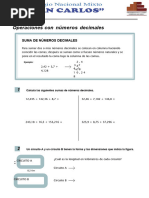 Operaciones Decimales