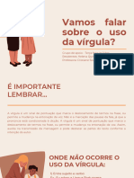 Apoio - Virgula 