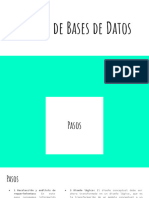 Diseño Bases de Datos