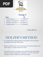 Holzer Method