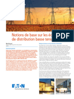 Eaton Notions de Base Sur Les Equipements de Distribution Basse Tension White Paper WP014001FR FR Ca