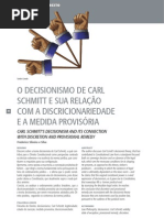 O Decisionismo de Carl Schmitt