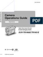 Sony DCR-TRV460E Camcorder Manual-En PDF