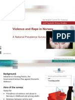 Violence and Rape in Norway: A National Prevalence Survey