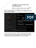 Configurer Réseau de Windows